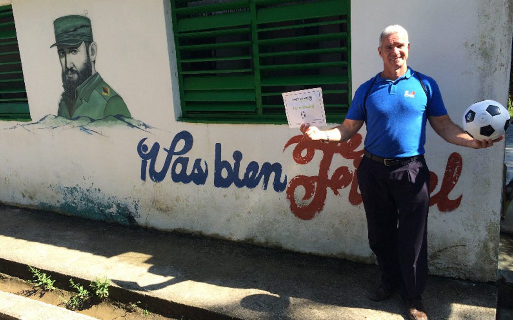 Donation made to Las Terrazes Community School, Cuba